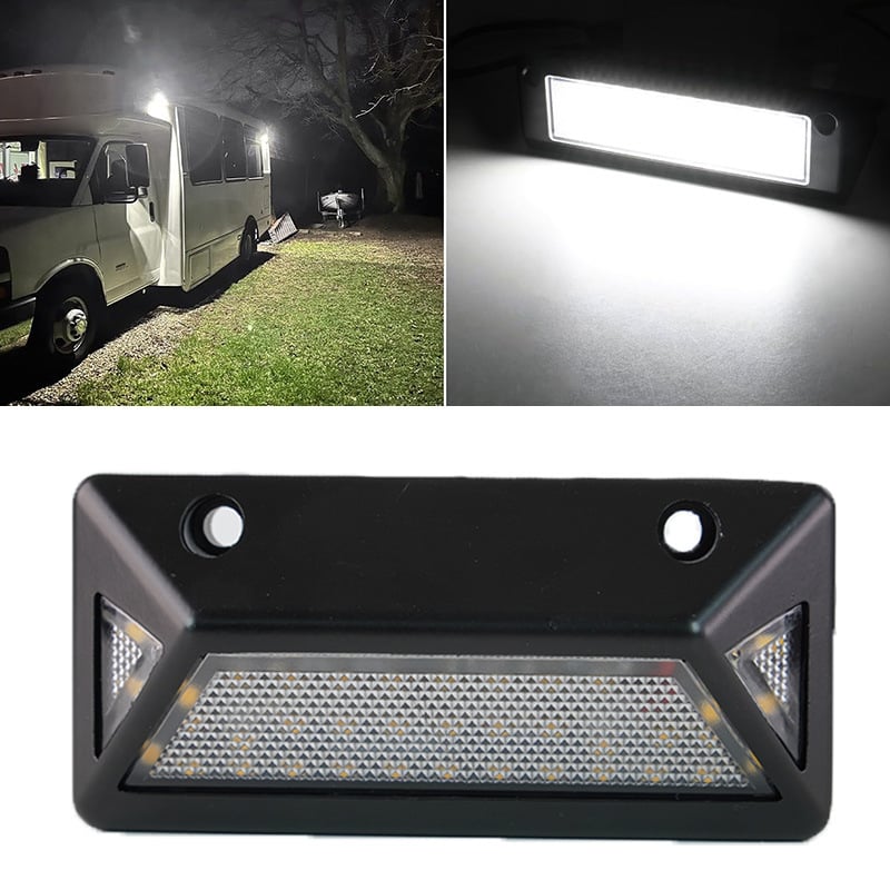 RV tetőcsomagtartó világítás háromoldali megvilágítással külső verandához