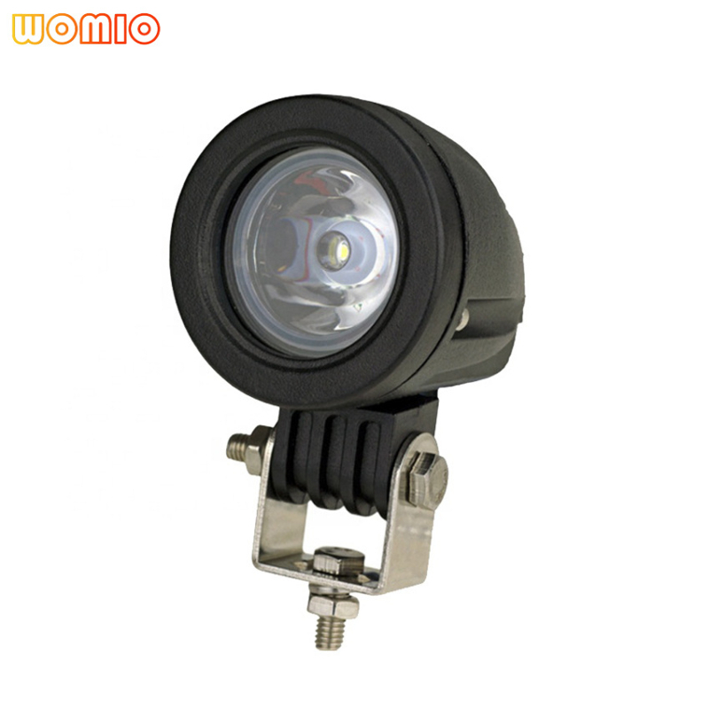 LED radna svjetiljka za automobil, okrugli reflektor, pomoćno svjetlo za retrovizor, krovno osvjetljenje i rasvjeta za motocikl (LED, 15W, 10.000 sati, aluminij+plastika)