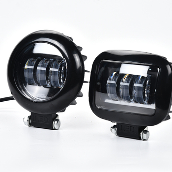 LED okrugla radna svjetiljka za terenska vozila, 30W, 9-36V, 8000LM, 6000K, LED 2525