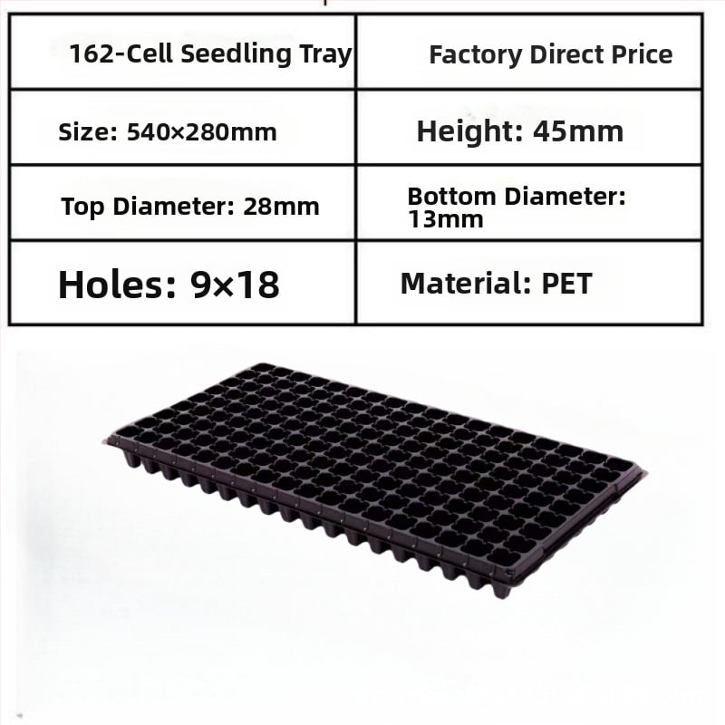 PET posuda za sadnice Seedling tray 002, za uzgoj sadnica, povrća i zelenih projekata, Jin Xu