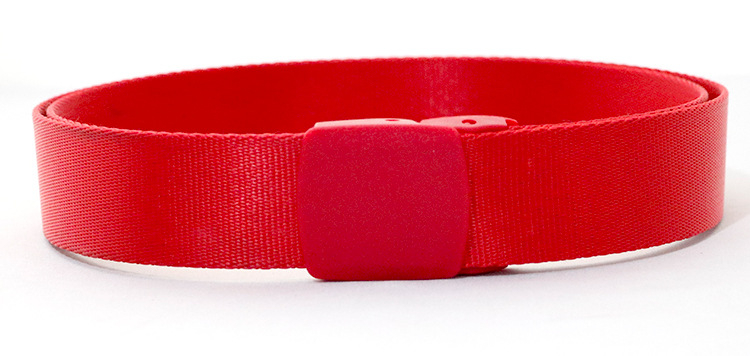 Jace платнен колан без дупки – регулиран с пластмасова катарама, гладък закопчалник, модерен градски стил