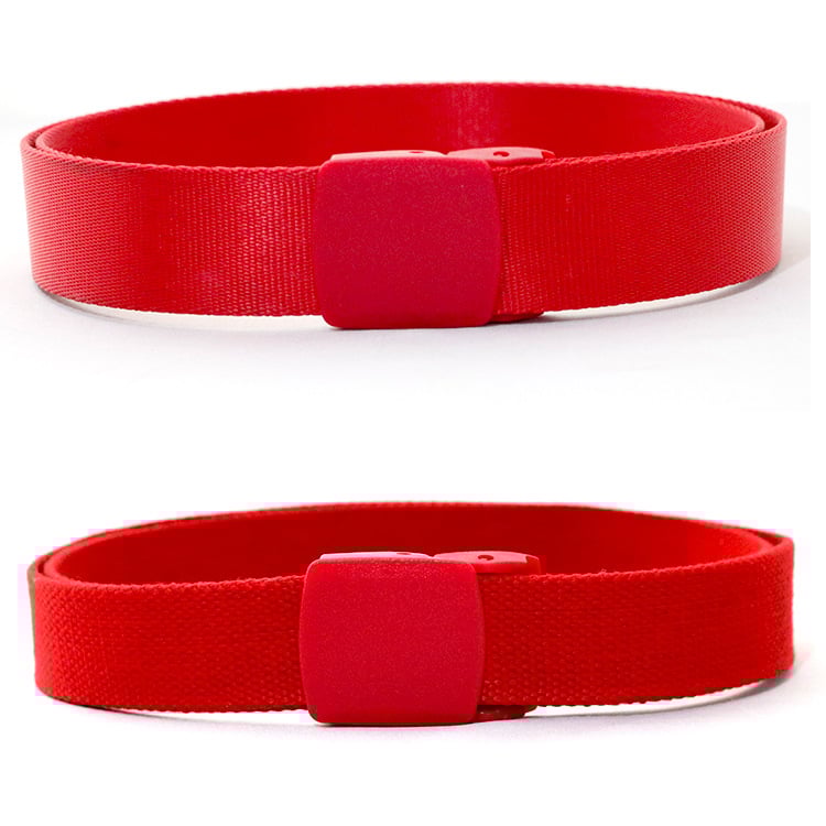 Jace платнен колан без дупки – регулиран с пластмасова катарама, гладък закопчалник, модерен градски стил