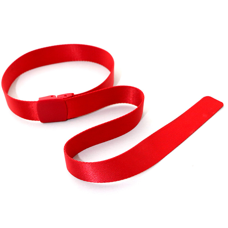 Jace платнен колан без дупки – регулиран с пластмасова катарама, гладък закопчалник, модерен градски стил