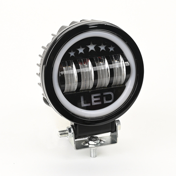 Off-road LED svjetlo s aperture, 40W, 9-36V, 3535 LED, 6000K, aluminijsko kućište + PC leća