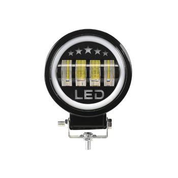 Off-road LED svjetlo s aperture, 40W, 9-36V, 3535 LED, 6000K, aluminijsko kućište + PC leća