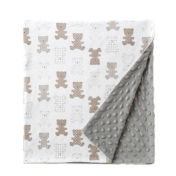 Pinlan бебешко памучно одеяло – зимно, за бебета и деца 1–3 г, многофункционално покривало, персонализирано