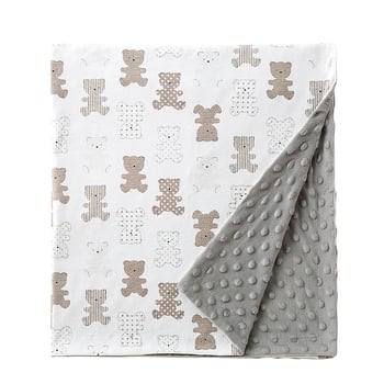 Pinlan бебешко памучно одеяло – зимно, за бебета и деца 1–3 г, многофункционално покривало, персонализирано