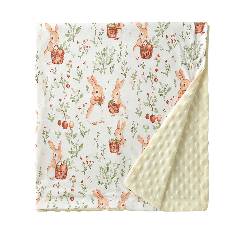 Pinlan бебешко памучно одеяло – зимно, за бебета и деца 1–3 г, многофункционално покривало, персонализирано