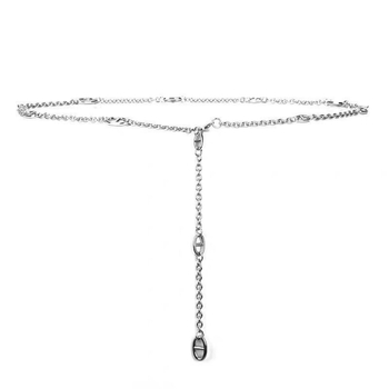 Metalni kaiš za struk, europsko-američki stil, za žene, s višestrukim petljama