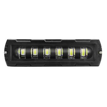 LED radna svjetiljka za automobil, jednovredna linija šest LED dioda i blikajući režim, 28W, 30V, 3500 lm, 6500K, aluminijska legura