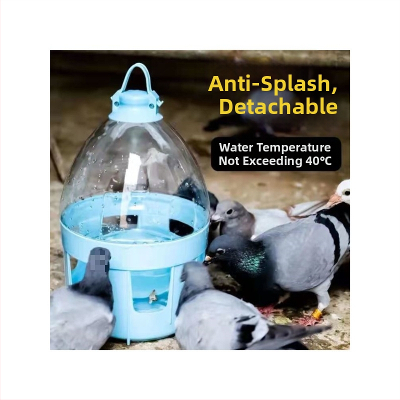 Automatický napájač pre holubov, vedro na vodu pre pretekárske holuby, posilnený zásobník vody