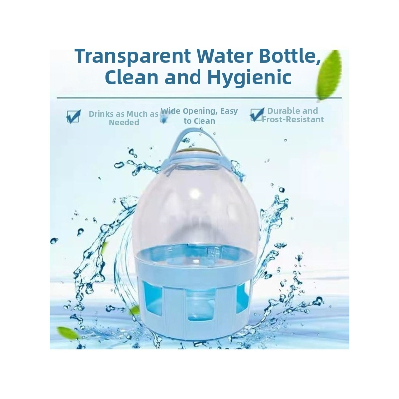 Automatický napájač pre holubov, vedro na vodu pre pretekárske holuby, posilnený zásobník vody