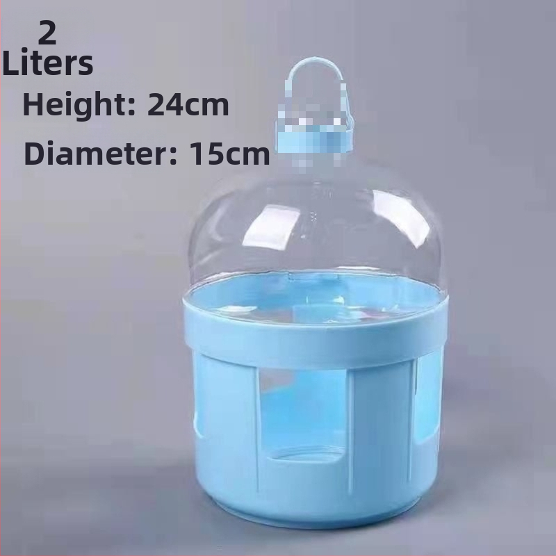 Automatický napájač pre holubov, vedro na vodu pre pretekárske holuby, posilnený zásobník vody