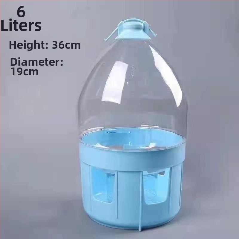 Automatický napájač pre holubov, vedro na vodu pre pretekárske holuby, posilnený zásobník vody