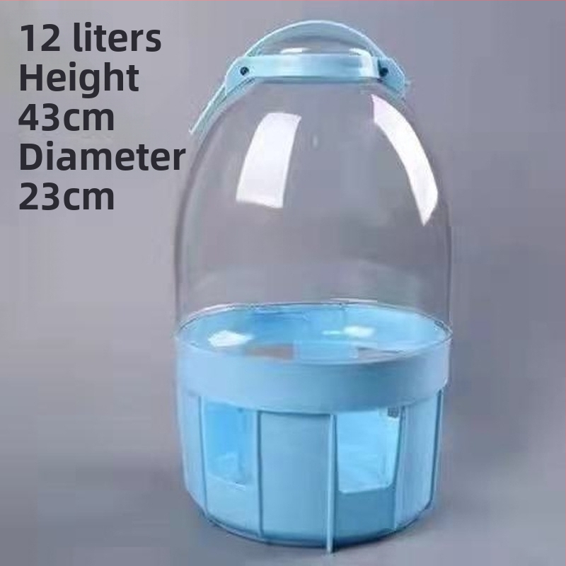 Automatický napájač pre holubov, vedro na vodu pre pretekárske holuby, posilnený zásobník vody