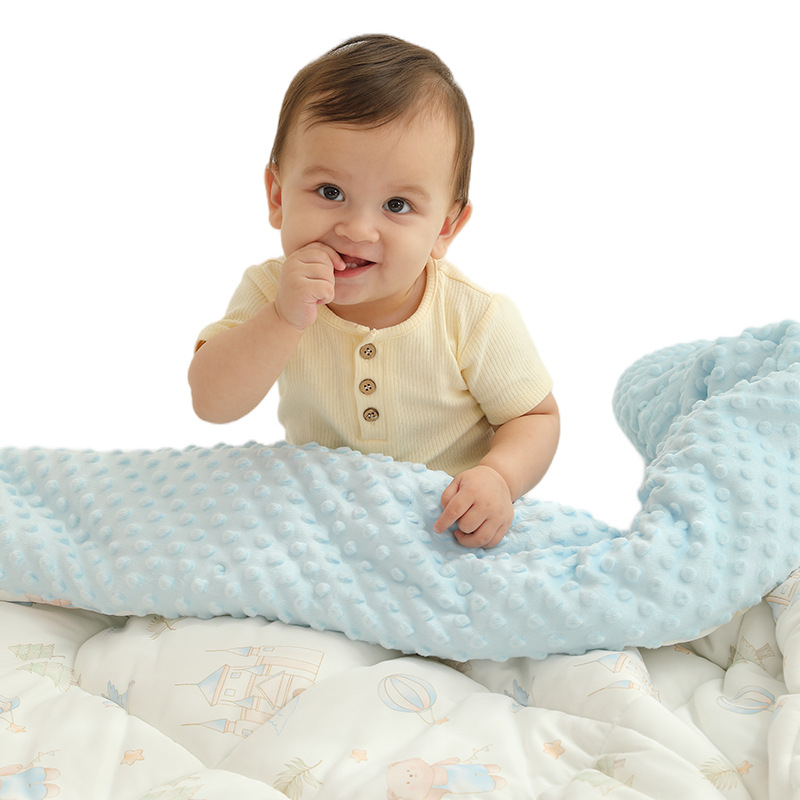 Doudou quilt za djecu, uzorak životinja, poliester vlakno, sigurnosna razina A, za uzrast 3–8 godina, 1100 g
