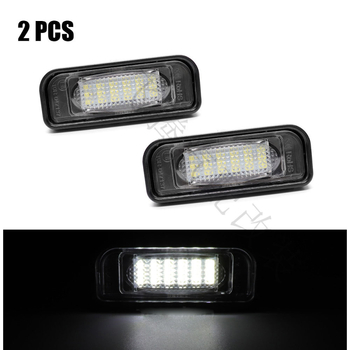 LED svjetlo za stražnji registarski broj za Mercedes W220 S-Class (1999–2005), 12V, 5W, 50.000 sati, 7000K, ABS+LED