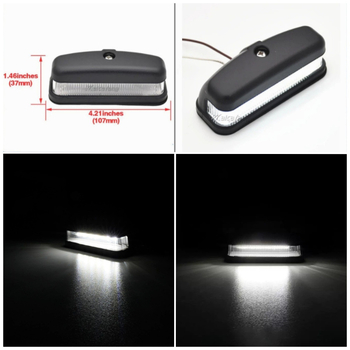LED svjetla za registarsku pločicu za Land Rover Defender 90/110/130, 12V, 1.68W, 6500K