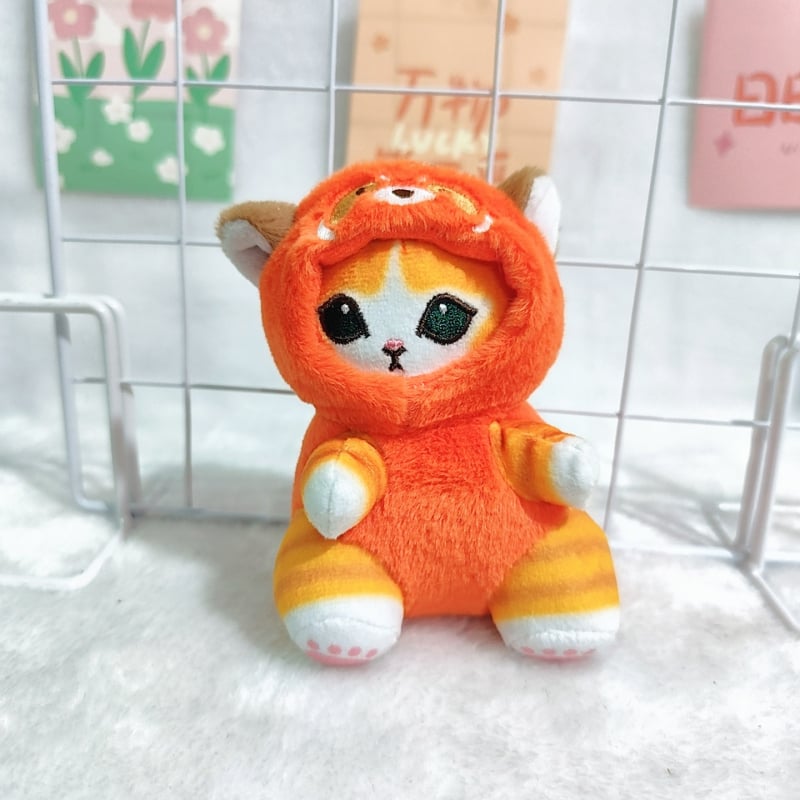 Плюшено Шарк-Кот животно с пълнеж PP памук, супер мека къса плюш, висулка за чанта и ключодържател (за възраст 7–14 г.)