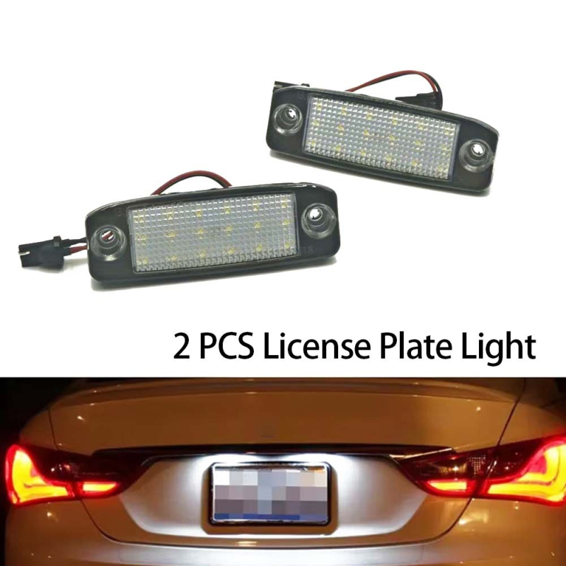 LED svjetlo za registracijsku pločicu za Hyundai Elantra, Yuedong, Langdong, Sova, K3 i Tucson – 12V, 3W LED izvor svjetla