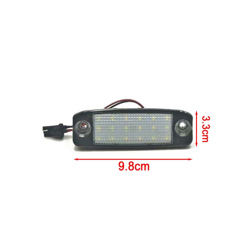 LED svjetlo za registracijsku pločicu za Hyundai Elantra, Yuedong, Langdong, Sova, K3 i Tucson – 12V, 3W LED izvor svjetla