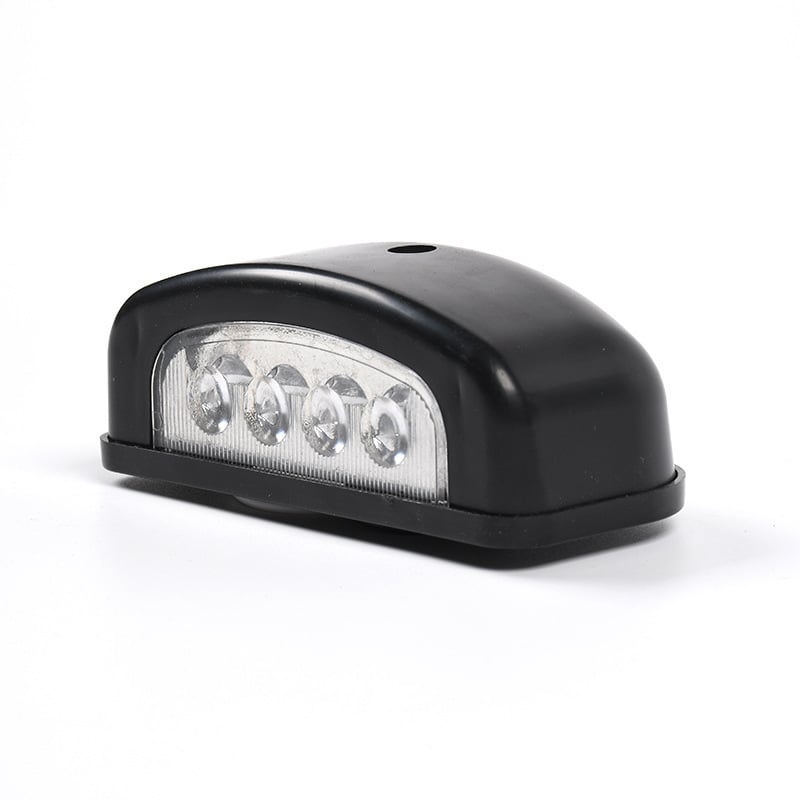 LED svjetlo za registarsku pločicu kamiona, 24V/12V, 4×0.5W, 6000K, životni vijek 20000h, univerzalno za kamione i prikolice