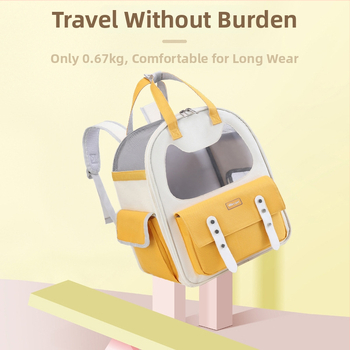 Раница за домашни любимци с Oxford материал (Капацитет 15; Твърда конструкция; Номер на продукта ybt1002)