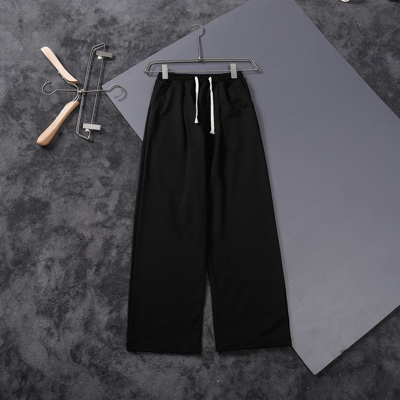 Muške trenirke hlače, široka silueta, modalni materijal, srednji pojas, ravne nogavice, mikroelastičnost