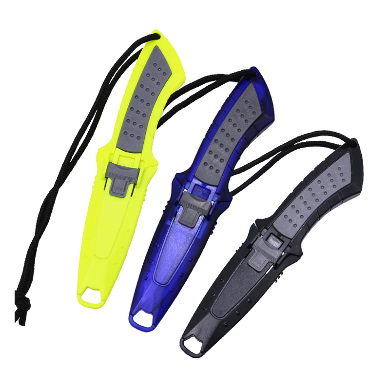 Prijenosni nož za bijeg od titanijevog legura s rezačem užadi za vodeno spašavanje – za kampiranje i boravak na otvorenom (model MS-JYXD, marka Yushun)
