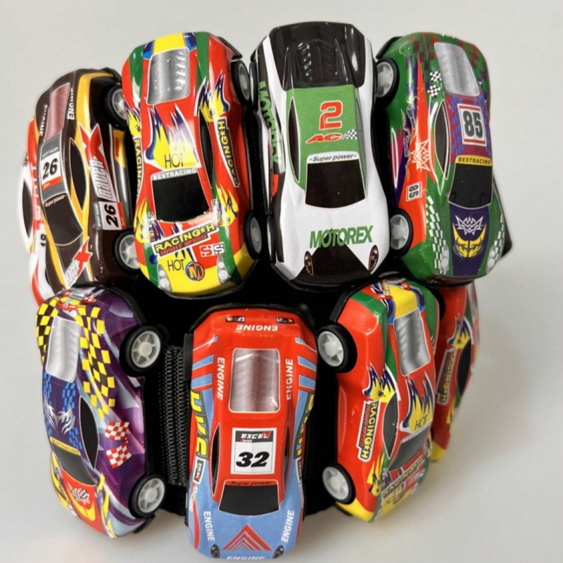 DIY kaiš za automobil za igračke - kaiš s karikaturom stila, ručna izrada perli; Materijal: Polypropylene; Kopča: Željezo; Zatvaranje: Pin kopča; Širina: 2-4 cm; Ručno izrađene perle