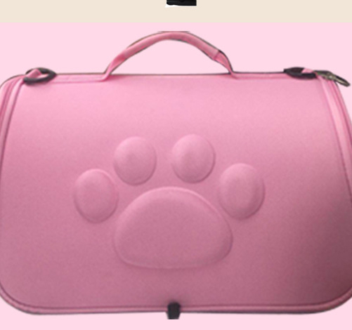 EVA чанта за домашни любимци за котки и кучета, дишаща през рамо, едноцветна, средна твърдост, капацитет до 9 кг, марка Landscape