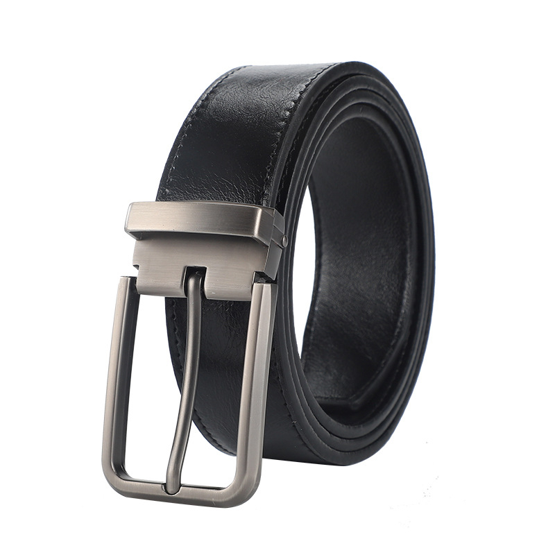 Колан от PU кожа с пряжка с игла от сплав – винтидж стил Хонг Конг, френско ретро – пролет 2024