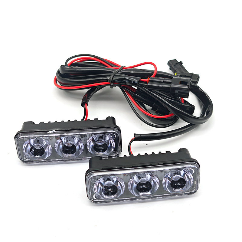 Motocikl LED svjetlo za registarsku pločicu s aluminijskim kućištem, 12V, 3W, model 0238, univerzalna kompatibilnost