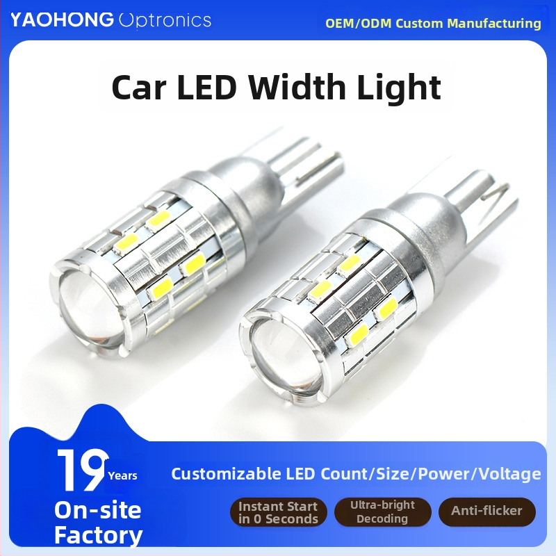 LED svjetlo za registarsku pločicu T10 – Cree 3014, 4W, 12–24V, 6000K, IP65