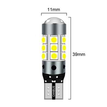 LED lampica za registarsku pločicu T10 3030, 12–24V, 8W, 800 lm, 6500–7000K