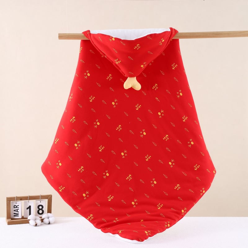 Deka za novorođenčad: 100% pamuk, punilo od pliš pamuka, uzorak cartoon, pogodno za novorođenčad (0-12 mjeseci), proljeće 2025 izdanje