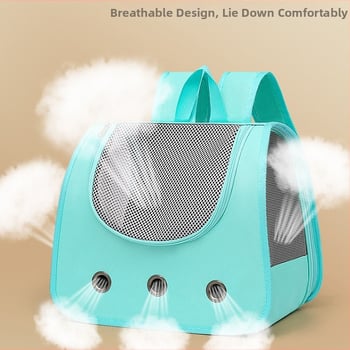 Чанта за домашни любимци от Oxford материал, капацитет 15, твърдост: средно до твърда, категория: чанта или кутия за домашни любимци