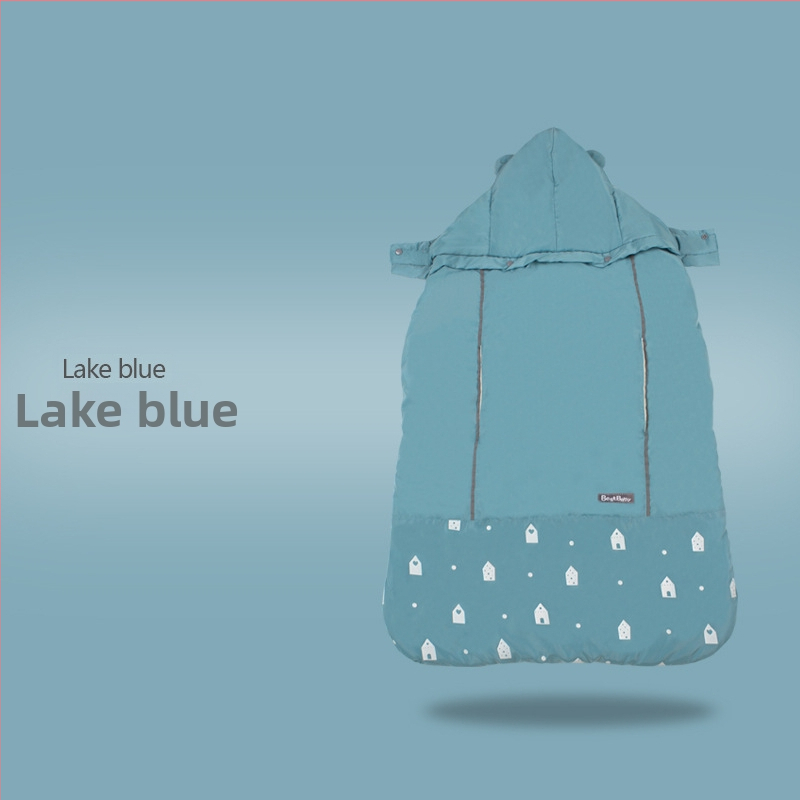 Dječja pelerina od velura, otporna na vjetar i topla za jesen i zimu, za bebe i malu djecu (1–3 godine)