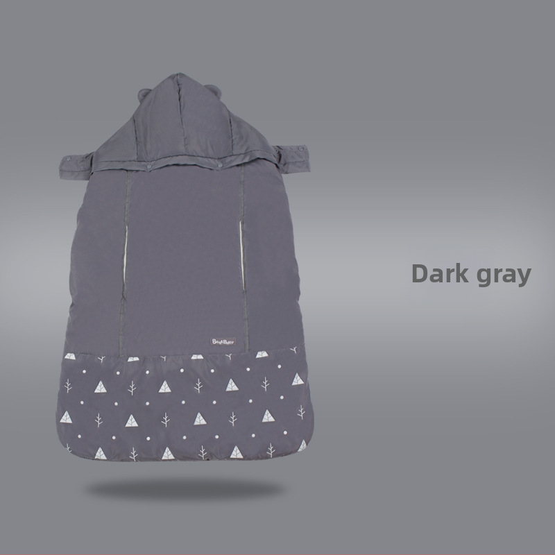 Dječja pelerina od velura, otporna na vjetar i topla za jesen i zimu, za bebe i malu djecu (1–3 godine)