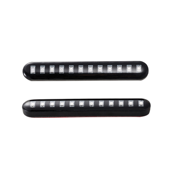 Svjetlo za registarsku ploču za automobile i motocikle - 12LED, 12V, ABS + silikon, 3000K, model YLF-MZ12LEDLS