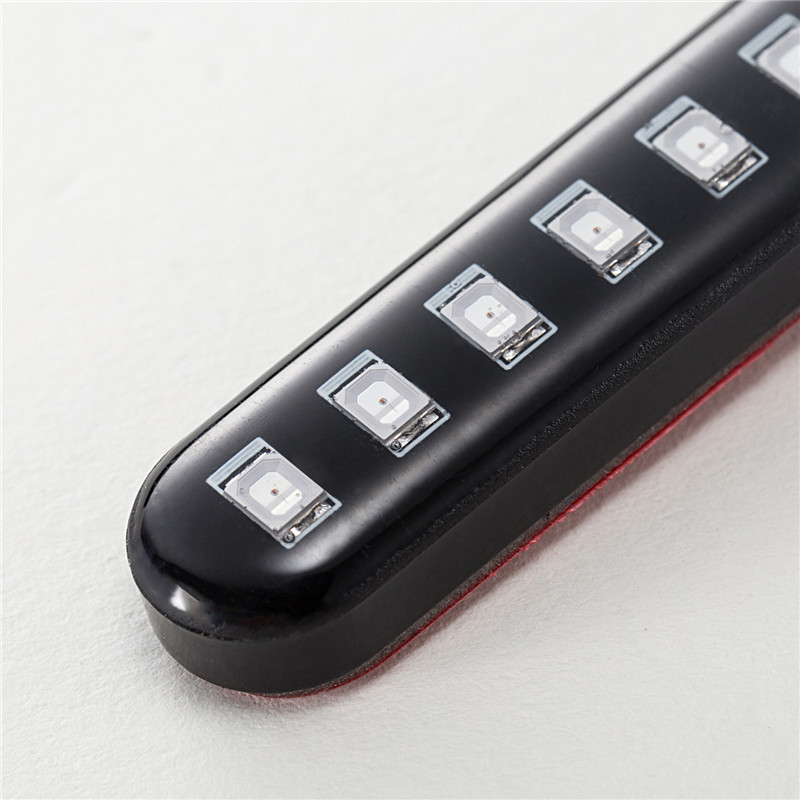Svjetlo za registarsku ploču za automobile i motocikle - 12LED, 12V, ABS + silikon, 3000K, model YLF-MZ12LEDLS