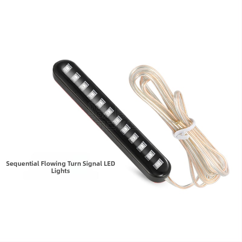 Svjetlo za registarsku ploču za automobile i motocikle - 12LED, 12V, ABS + silikon, 3000K, model YLF-MZ12LEDLS