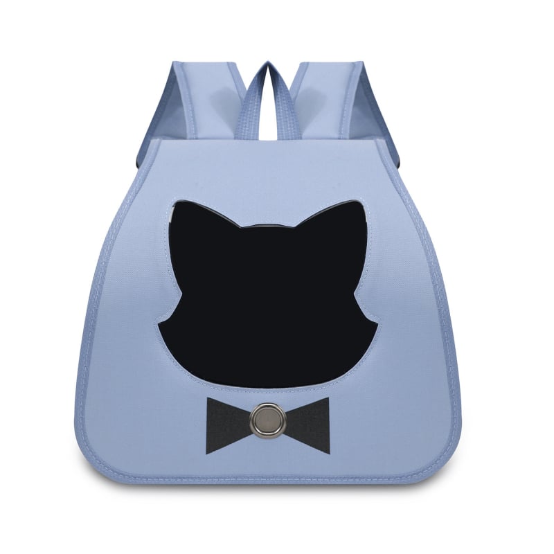 Чанта за котка от Oxford плат, голям обем, дишаща и преносима за разходки, капацитет 13, подходяща за 3–5 кг, средна до мека твърдост