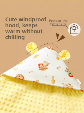 Novorođeni četverosezonski odvojivi quilt, pamuk 95%+, uzorci životinja i crtani filmovi