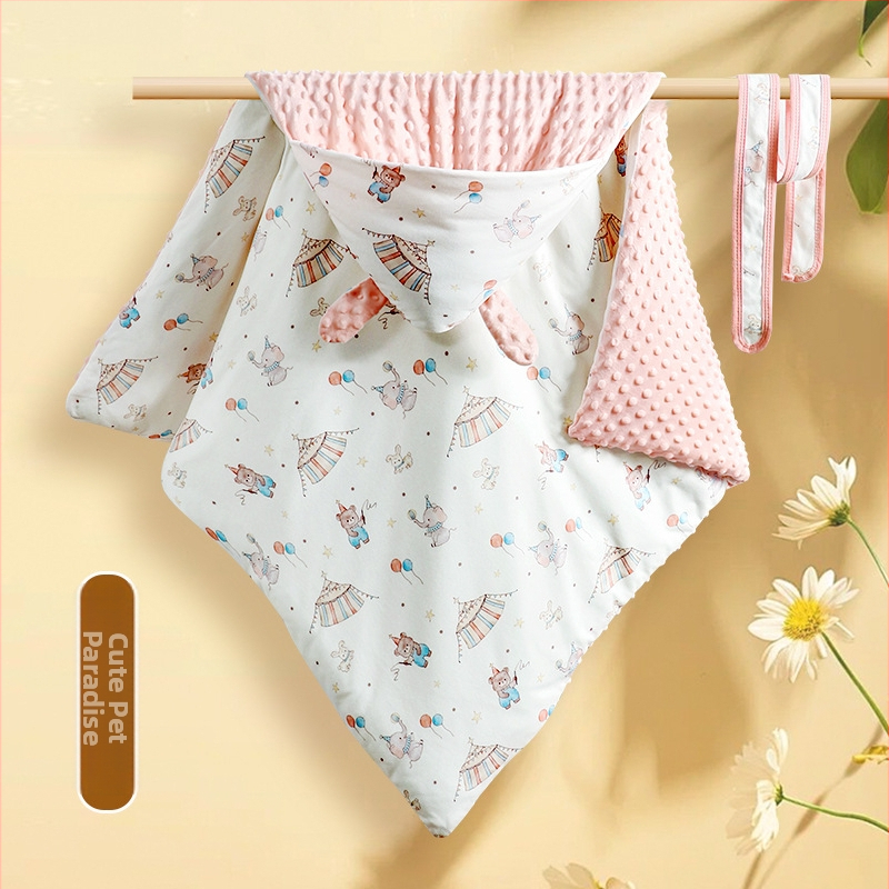 Novorođeni četverosezonski odvojivi quilt, pamuk 95%+, uzorci životinja i crtani filmovi