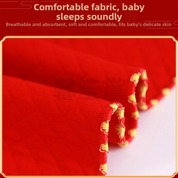 Šal za bebu Leap and Creation — 100% pamuk, četiri sezone upotrebe, jednofarban uzorak, za novorođenčad (0–12 mjeseci)