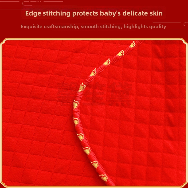 Šal za bebu Leap and Creation — 100% pamuk, četiri sezone upotrebe, jednofarban uzorak, za novorođenčad (0–12 mjeseci)