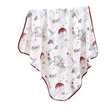 Deka za uvijanje novorođenčadi - 100% pamuk, mekana i prozračna, tanka - motiv životinja