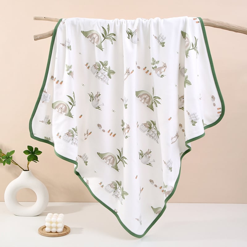 Deka za uvijanje novorođenčadi - 100% pamuk, mekana i prozračna, tanka - motiv životinja