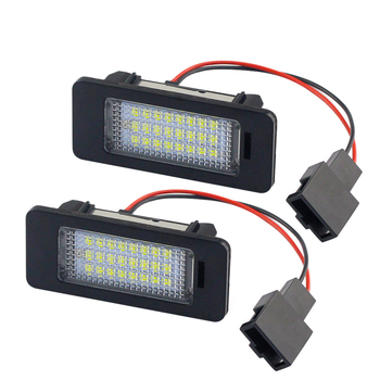 Lampa za registarsku pločicu za Audi/Volkswagen – LED+PC, 12V, 2W, 2835 LED, vijek trajanja 50.000 h